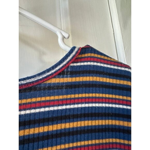 Women’s size medium colored striped maxi dress - Picture 8 of 8